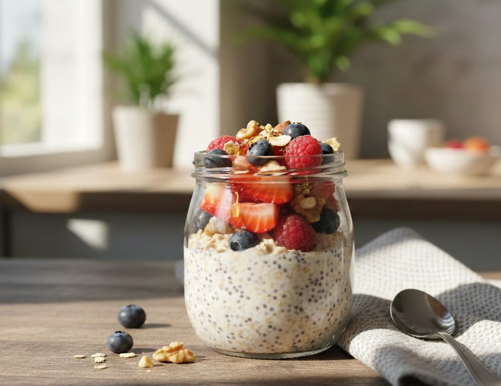 overnight oats recept