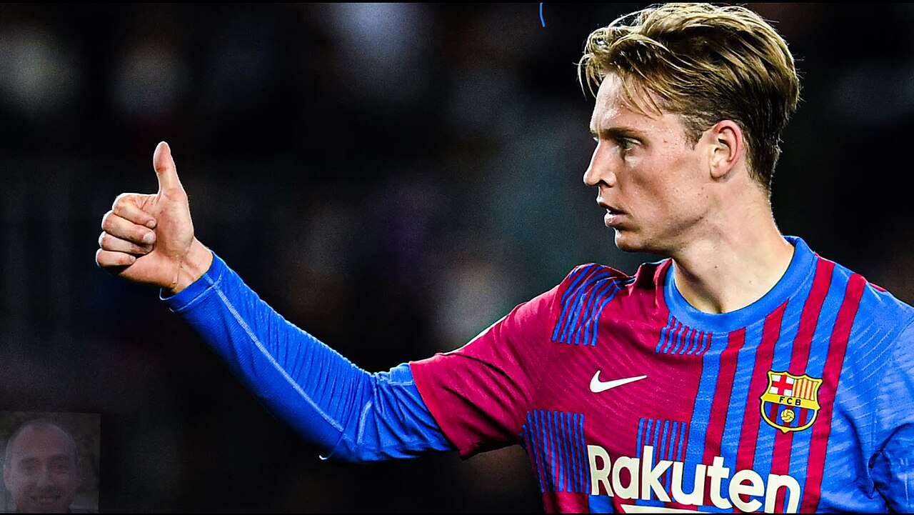 Frenkie de Jong in actie