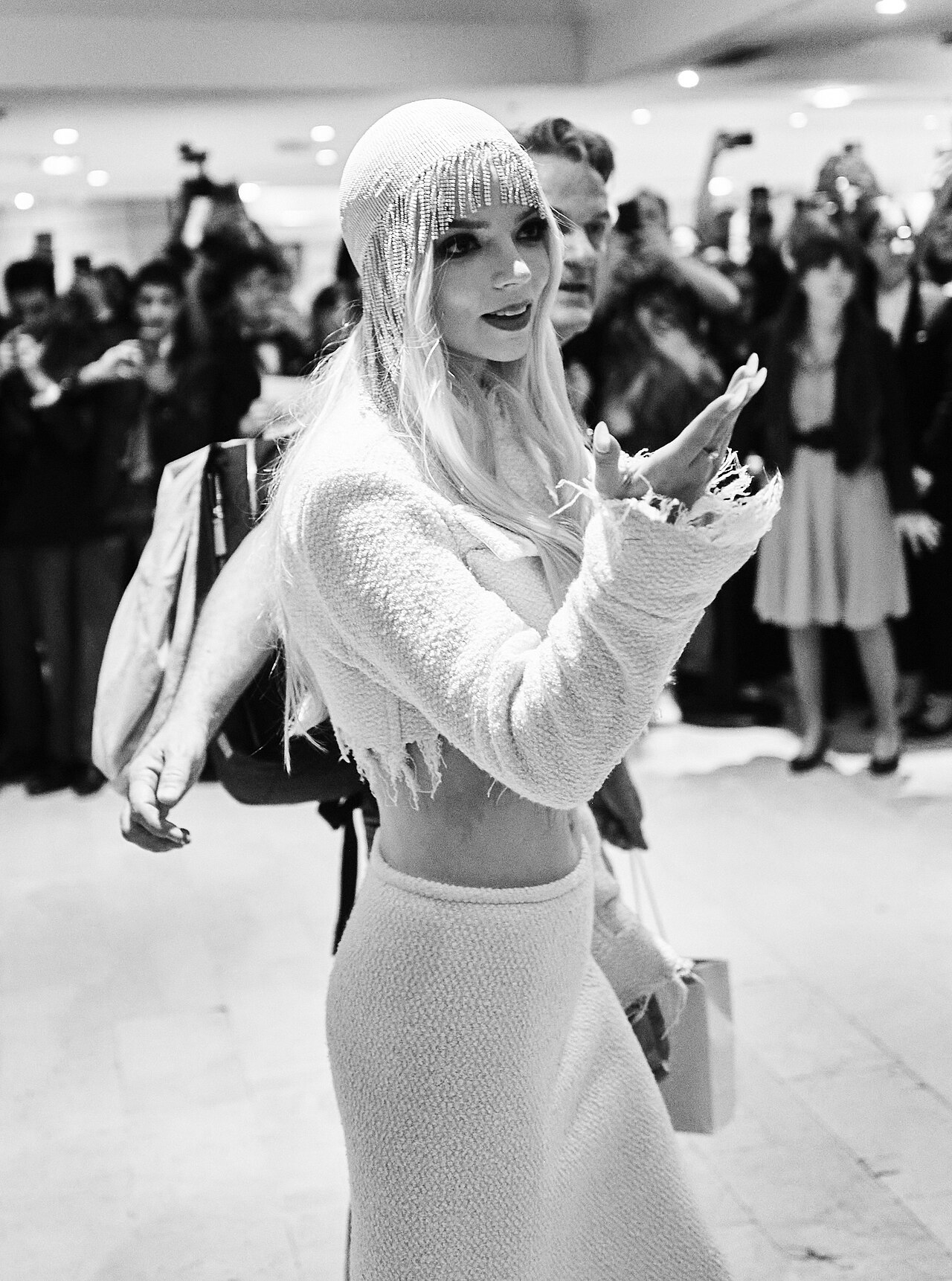 Anya Taylor-Joy op het filmfestival van Cannes in 2024