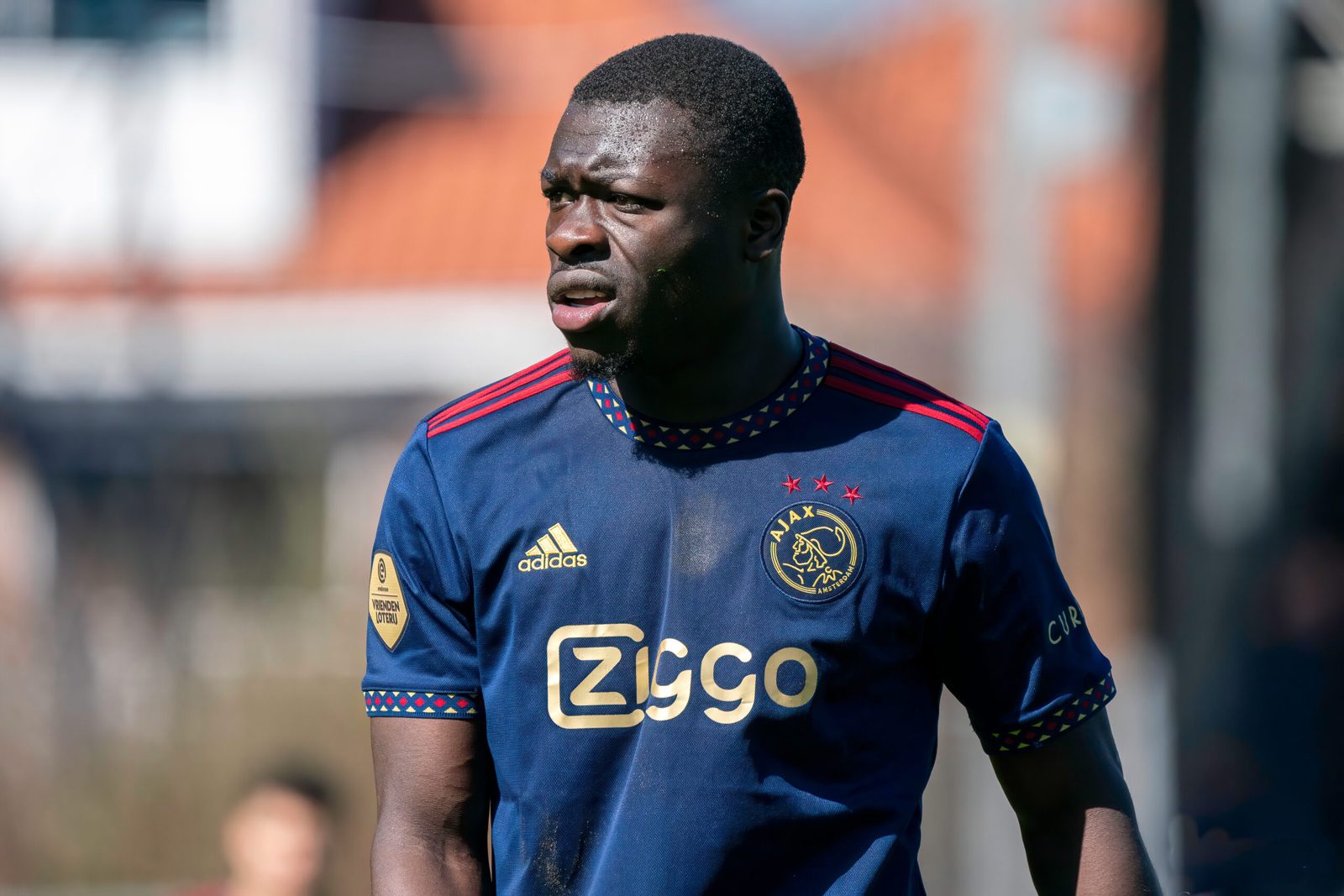 Brian Brobbey in actie tijdens een Eredivisie-wedstrijd