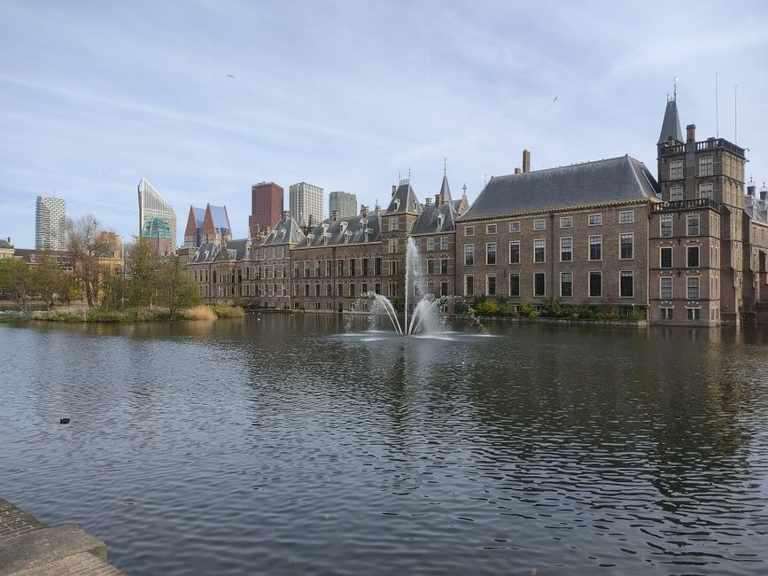 Het Binnenhof in Den Haag, zetel van de Nederlandse regering